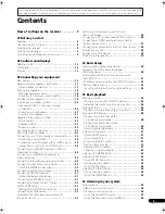 Preview for 5 page of Pioneer VSX-21TXH - Elite AV Receiver Operating Instructions Manual