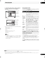 Preview for 47 page of Pioneer VSX-21TXH - Elite AV Receiver Operating Instructions Manual