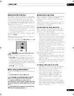 Preview for 65 page of Pioneer VSX-21TXH - Elite AV Receiver Operating Instructions Manual