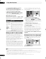 Preview for 70 page of Pioneer VSX-21TXH - Elite AV Receiver Operating Instructions Manual