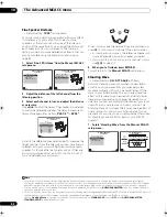 Preview for 82 page of Pioneer VSX-21TXH - Elite AV Receiver Operating Instructions Manual