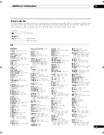 Preview for 113 page of Pioneer VSX-21TXH - Elite AV Receiver Operating Instructions Manual