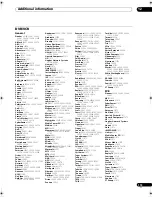 Preview for 115 page of Pioneer VSX-21TXH - Elite AV Receiver Operating Instructions Manual