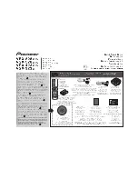 Preview for 2 page of Pioneer VSX-323-K Quick Start Manual