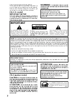 Предварительный просмотр 2 страницы Pioneer VSX-33TX Operating Instructions Manual