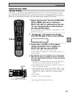 Предварительный просмотр 31 страницы Pioneer VSX-33TX Operating Instructions Manual