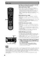 Предварительный просмотр 32 страницы Pioneer VSX-33TX Operating Instructions Manual