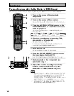 Предварительный просмотр 42 страницы Pioneer VSX-33TX Operating Instructions Manual