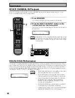 Предварительный просмотр 48 страницы Pioneer VSX-33TX Operating Instructions Manual