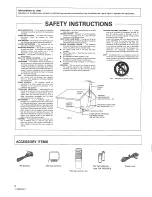 Предварительный просмотр 2 страницы Pioneer VSX-403 Operating Manual