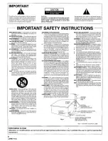 Preview for 2 page of Pioneer VSX-406 Operating Instructions Manual