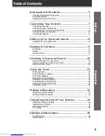 Предварительный просмотр 3 страницы Pioneer VSX-409RDS Operating Instructions Manual