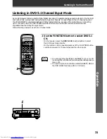 Предварительный просмотр 21 страницы Pioneer VSX-409RDS Operating Instructions Manual