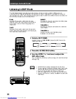 Предварительный просмотр 22 страницы Pioneer VSX-409RDS Operating Instructions Manual