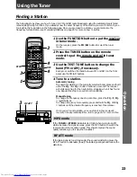 Предварительный просмотр 23 страницы Pioneer VSX-409RDS Operating Instructions Manual