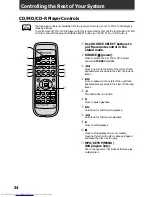 Предварительный просмотр 34 страницы Pioneer VSX-409RDS Operating Instructions Manual