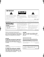 Preview for 2 page of Pioneer VSX-415-K Operating Instructions Manual