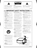 Предварительный просмотр 3 страницы Pioneer VSX-415 Operating Instructions Manual