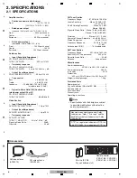 Preview for 6 page of Pioneer VSX-418 Service Manual