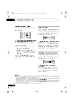 Предварительный просмотр 26 страницы Pioneer VSX-420 Operating Instructions Manual