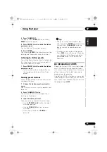 Предварительный просмотр 39 страницы Pioneer VSX-420 Operating Instructions Manual