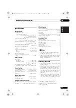 Предварительный просмотр 45 страницы Pioneer VSX-420 Operating Instructions Manual