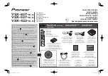 Предварительный просмотр 1 страницы Pioneer VSX-422-K Quick Start Manual