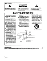 Preview for 2 page of Pioneer VSX-452 Operating Instructions Manual