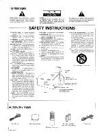 Предварительный просмотр 2 страницы Pioneer VSX-453 Operating Instructions Manual