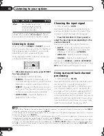 Preview for 24 page of Pioneer VSX-516 Operating Instructions Manual