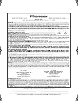 Preview for 83 page of Pioneer VSX-518 Operating Instructions Manual