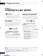 Preview for 26 page of Pioneer VSX-519V-K Operating Instructions Manual