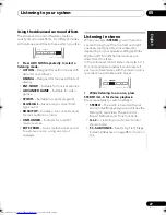 Preview for 27 page of Pioneer VSX-519V-K Operating Instructions Manual