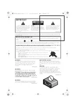 Предварительный просмотр 2 страницы Pioneer VSX-520-K Operating Instructions Manual