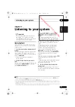 Предварительный просмотр 29 страницы Pioneer VSX-520-K Operating Instructions Manual