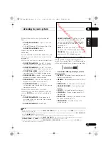 Предварительный просмотр 31 страницы Pioneer VSX-520-K Operating Instructions Manual