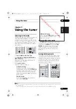 Предварительный просмотр 43 страницы Pioneer VSX-520-K Operating Instructions Manual