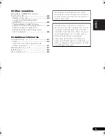 Предварительный просмотр 5 страницы Pioneer VSX-520 Operating Instructions Manual