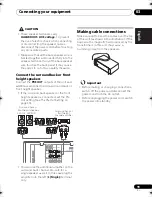 Предварительный просмотр 19 страницы Pioneer VSX-520 Operating Instructions Manual