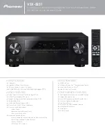 Pioneer VSX-5231 Features & Specifications preview