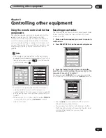 Preview for 67 page of Pioneer VSX-59TXi Elite Operating Instructions Manual