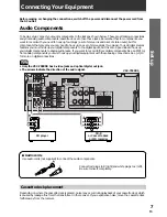 Предварительный просмотр 7 страницы Pioneer VSX-609RDS Operating Instructions Manual