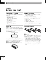 Preview for 6 page of Pioneer VSX-72TXV Operating Instructions Manual