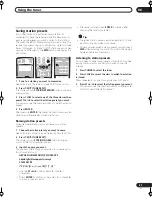 Preview for 31 page of Pioneer VSX-72TXV Operating Instructions Manual