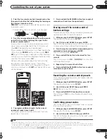 Preview for 69 page of Pioneer VSX-72TXV Operating Instructions Manual