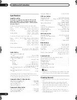 Preview for 86 page of Pioneer VSX-72TXV Operating Instructions Manual