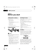 Предварительный просмотр 6 страницы Pioneer VSX-817 Operating Instructions Manual