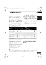 Предварительный просмотр 31 страницы Pioneer VSX-817 Operating Instructions Manual