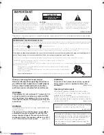 Preview for 2 page of Pioneer VSX-819H-K - AV Receiver - Gloss Operating Instructions Manual