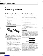 Preview for 6 page of Pioneer VSX-819H-K - AV Receiver - Gloss Operating Instructions Manual